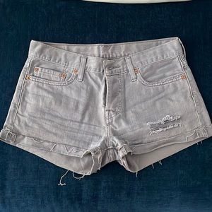 Levi’s 501 Cutoff Denim Shorts